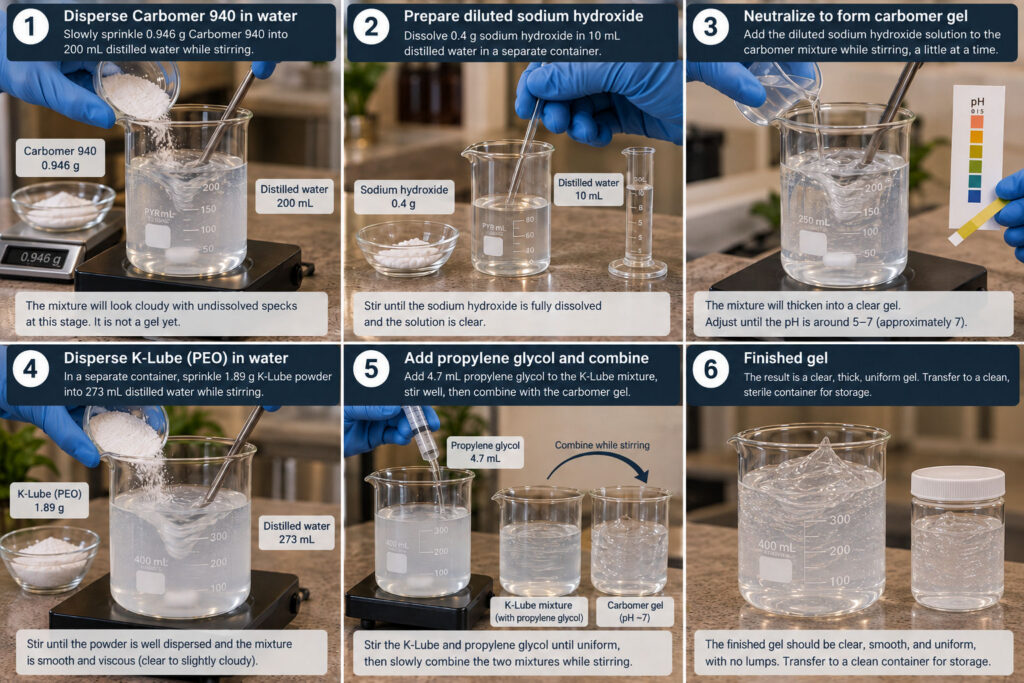 AI generated instructions for compounding formulation